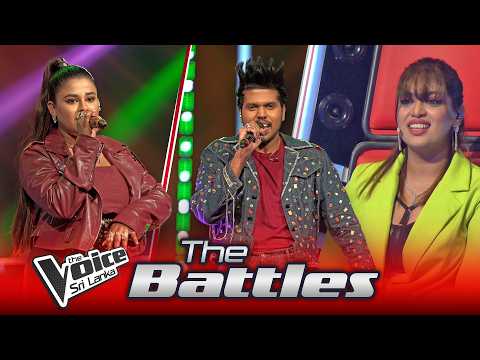 Nanusha & Mayuka | Mata Inna Hithuna (මට ඉන්න හිතුනා) | The Battles | The Voice Sri Lanka