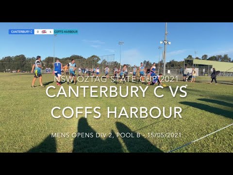 Oztag State Cup 2021 : Canterbury C vs Coffs Harbour - Mens Opens - 15/05/21
