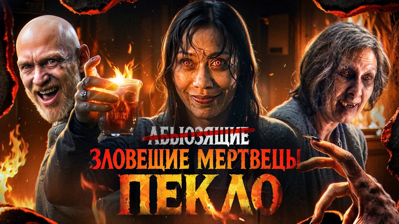 ТРЕШ ОБЗОР фильма ЗЛОВЕЩИЕ МЕРТВЕЦЫ: Пекло [Худшая часть?]