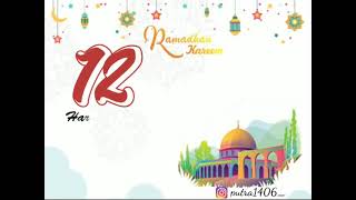 Download lagu 12 Hari Menuju Ramadhan 1442 H | Story WA Hitung Mundur Romadhan 2021 mp3