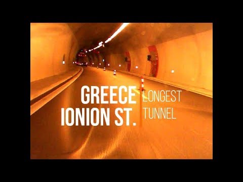 Greece's IONION ST. Longest Tunnel
