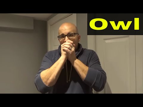How To Whistle Like An Owl-Animal Sound Tutorial
