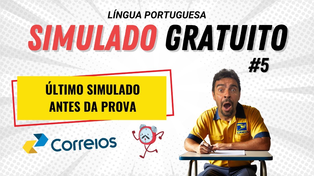 Simulado Correios 2024 - Última chance de treinar para a prova
