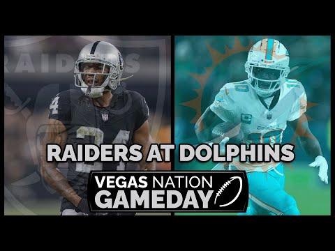 Las Vegas Raiders face Miami Dolphins in Antonio Pierce's first road game Vegas Nation Gameday