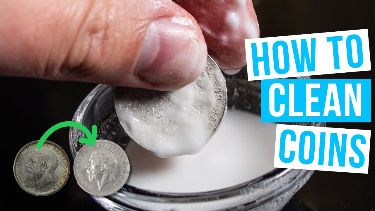How to CLEAN COINS | DON'T DAMAGE dirty, old, corroded, copper or silver coins!