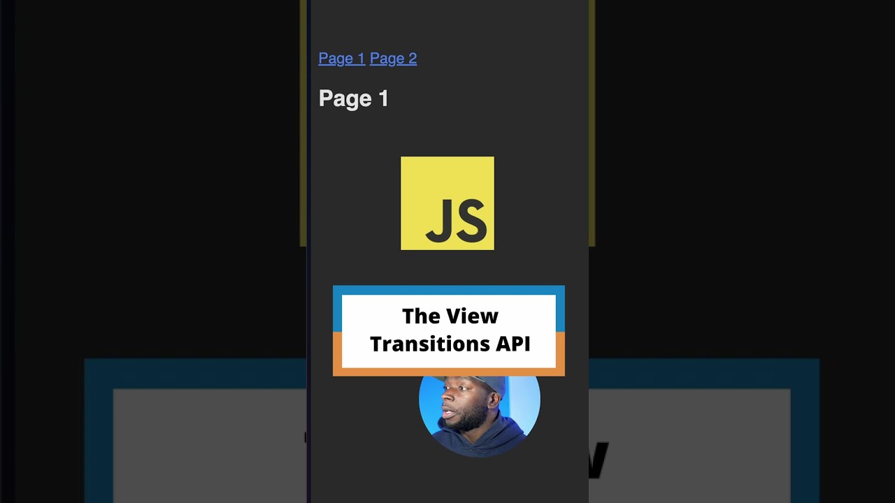 Understanding the View Transitions API - JavaScript