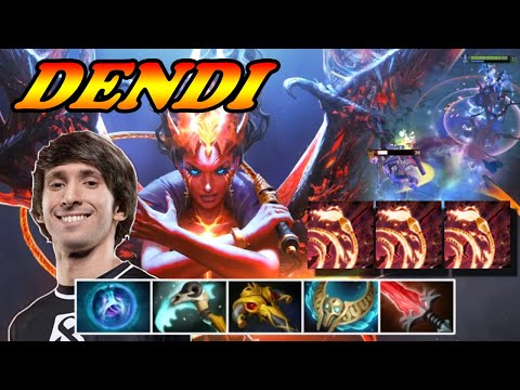 Dendi Queen of Pain mid total ownage | Giveaway | Dota 2 Pro Gameplay