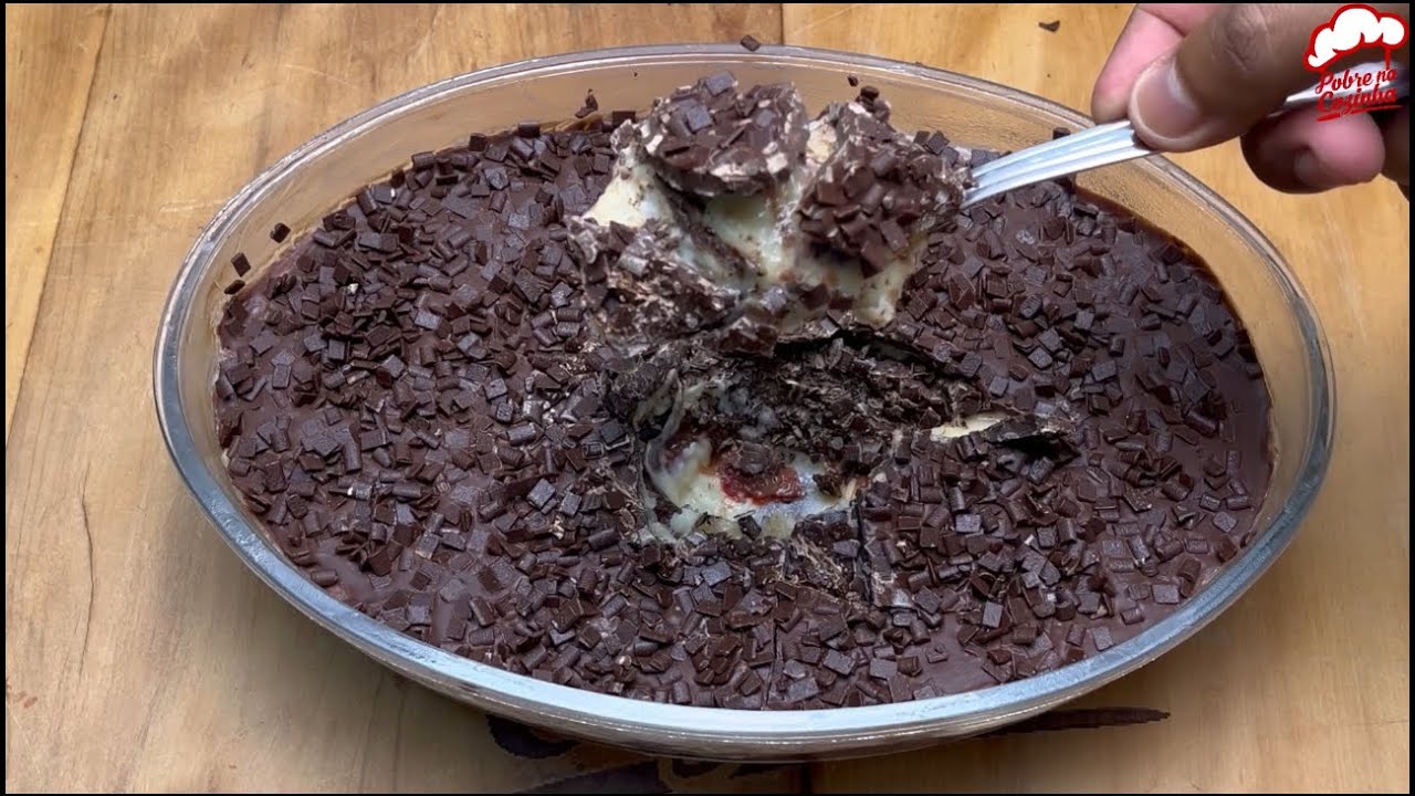 não compro mais ovo de páscoa, agora faço na travessa e todos querem saber a receita