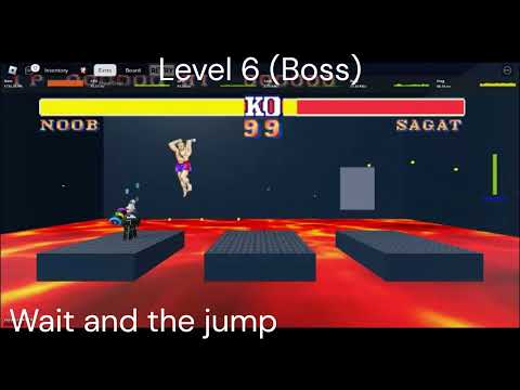 How to beat Level 6(Boss) in I Wanna Test The Game (Updated) 4628