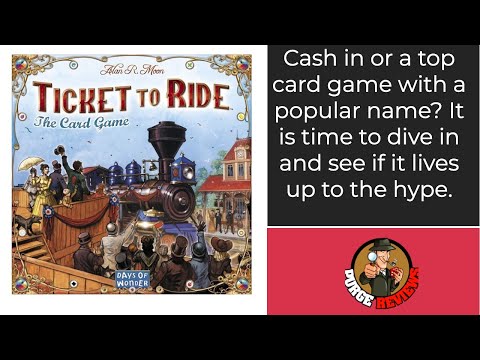 The Purge: # 2786 Ticket to Ride: The Card Game: The requisite card game for a popular board game