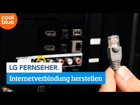 Wie verbindest du deinen LG Fernseher mit dem Internet?