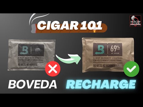 Cigar 101: How to Recharge Boveda Humidification Pack