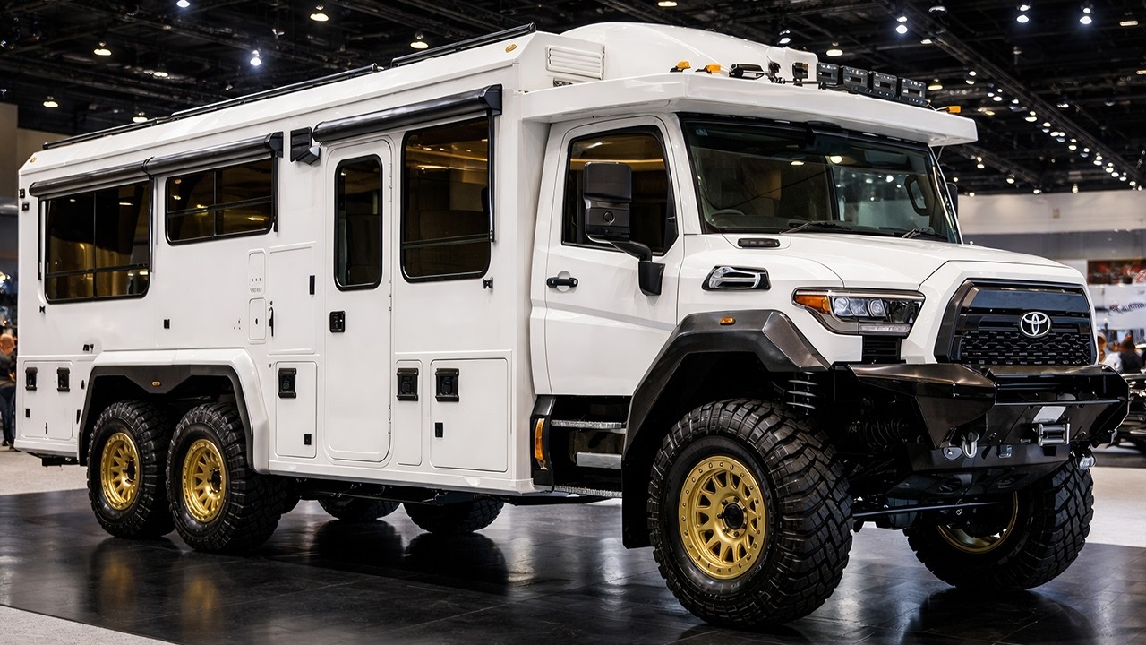 2026 Toyota Warhawk 6x6 Overland Camper — The Most Extreme Adventure Vehicle Ever Built!