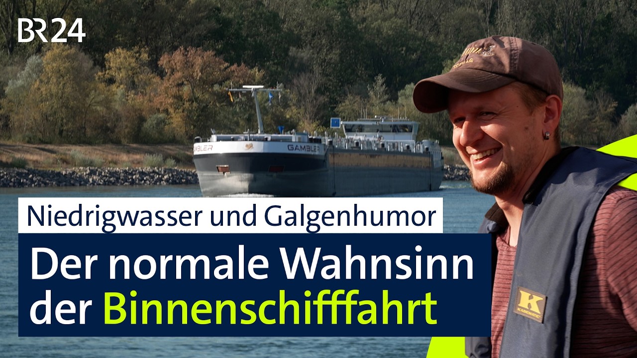 Wenn nichts planbar ist: Eine Woche unterwegs mit einem Binnenschiff | BR24 vor Ort