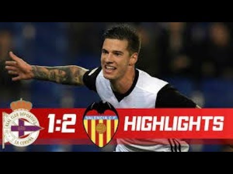 ⚽ Valencia 2-1 Deportivo La Coruna ⚽ full match