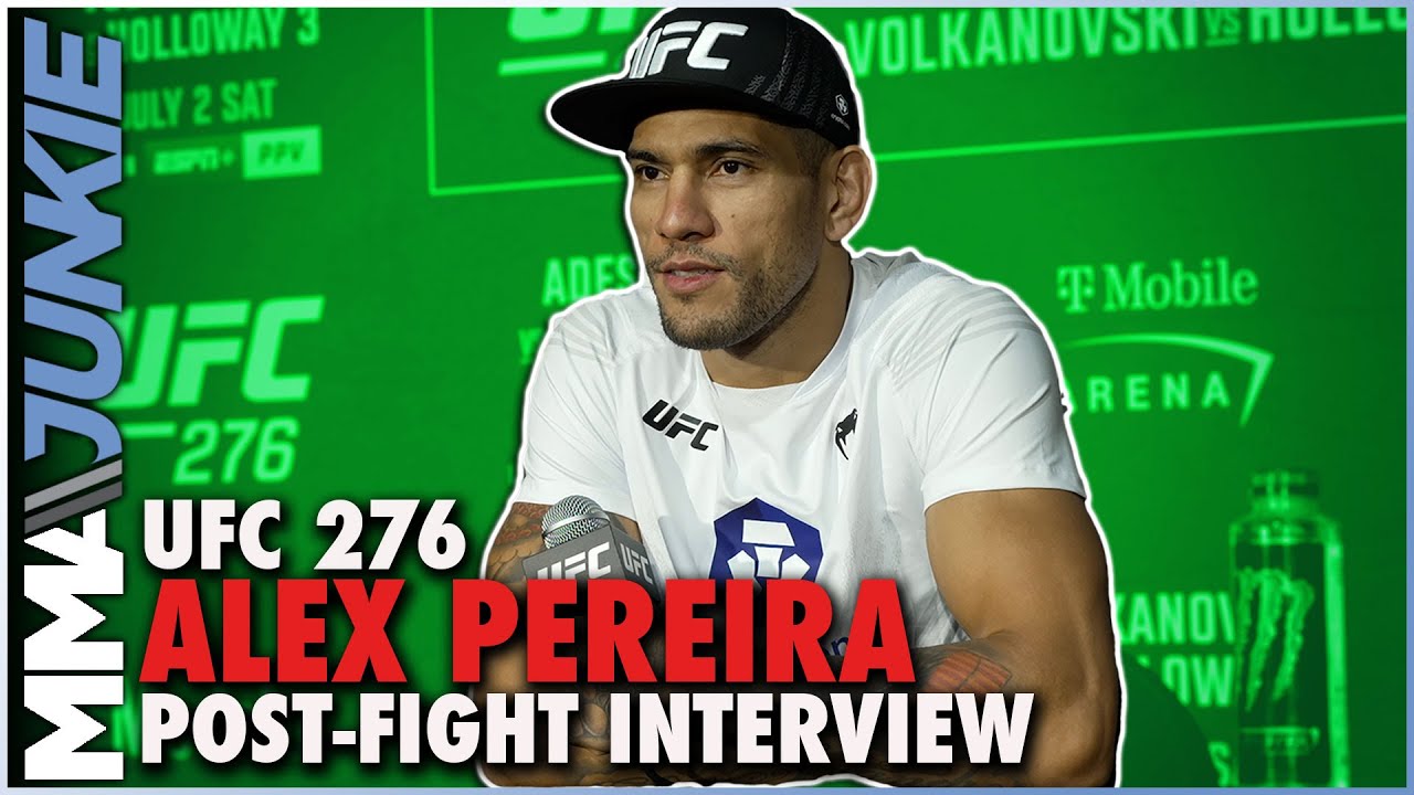 Alex Pereira 'Sad' By Israel Adesanya's Win, Vows To 'Make Him Fight' | UFC 276