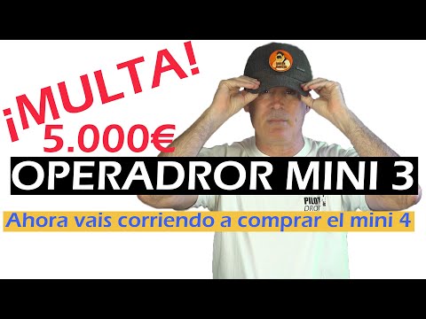 👎 5.000 € de MULTA por Volar un MINI 3