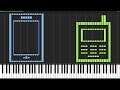 Cell Phone Ringtones Piano Tutorial Synthesia Anifuse