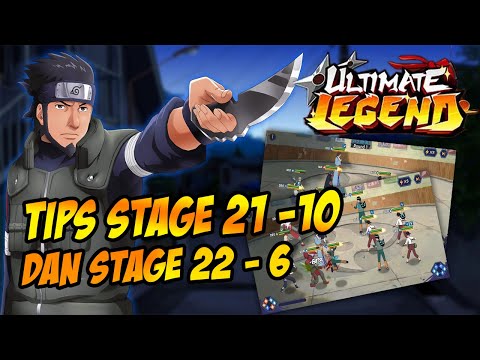 STUCK ASUMA HEALER UNLIMITED? INI TIPSNYA STAGE 21 - 10 & 22 - 6 - ULTIMATE LEGEND : SIX PATH