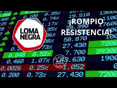 LOMA NEGRA ROMPIENDO RESISTENCIA ¿busca NUEVOS MAXIMOS? análisis completo.
