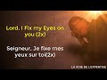 SINACH ft ADA Ehi - Fix my eyes on you  -Traduction française