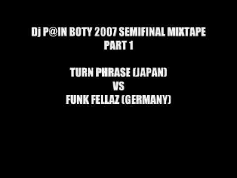 Dj P@IN Boty 2007 semifinal 2 mixtape part 1