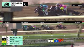 Arthur Spooner wins Race 6 on Friday April 15, 2022 at Santa Anita Park