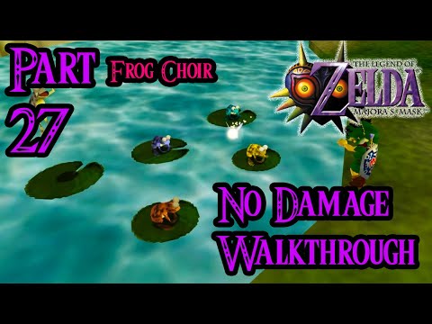 Zelda Majora's Mask 100% Walkthrough Widescreen HD Part 27 - Gathering the Frog Choir - Don Gero
