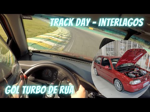 Gol Turbo de rua no track em Interlagos (moendo tudo)!!!