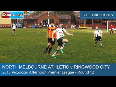2015 VicSoccer Rd 12 - North Melbourne Athletic v Ringwood City
