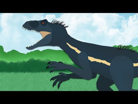 DinoMania - Indoraptor vs Indominus | Godzilla Megalodon Spinosaurus and T-Rex | Dinosaurs battles