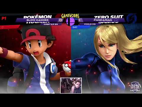 Pandarian (Pokemon Trainer) vs. Slow Dancer (Zero Suit Samus) - Orbitar 65 - Pools