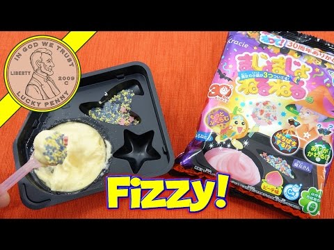 Halloween Majo Majo Neru Neru Fizzy Foaming DIY Candy Kit - Kracie Video