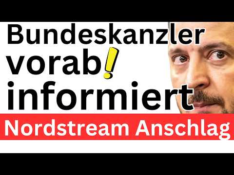 Bundeskanzler, BND und CIA ❌ NordStream Sprengung ❌