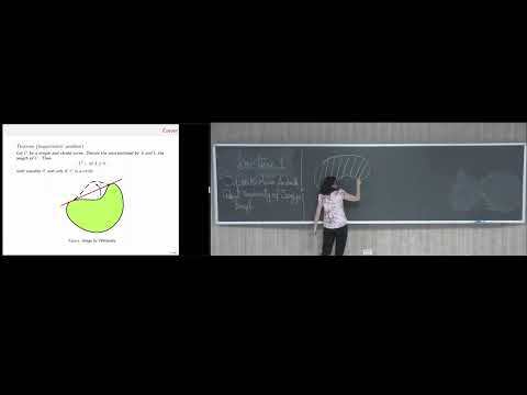 "Free Boundary Constant Mean Curvature Hypersurfaces" by Prof. Andrade Maria (Part.1/4)