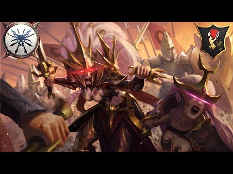 THE HELLEBRON DEATH STAR - Beastmen vs. Dark Elves - Total War Warhammer 2