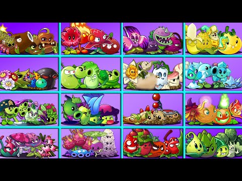 Random All Color Team Plants Battlez - Which Teams Will Win? - PvZ 2 Tournament