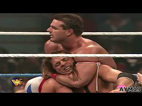 Bret Hart vs The British Bulldog In Your House 5: Season's Beatings 1995 Highlights