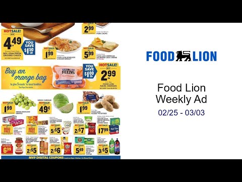Food Lion Weekly Ad 02/25 - 03/03