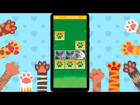 Cats Memory Match Game