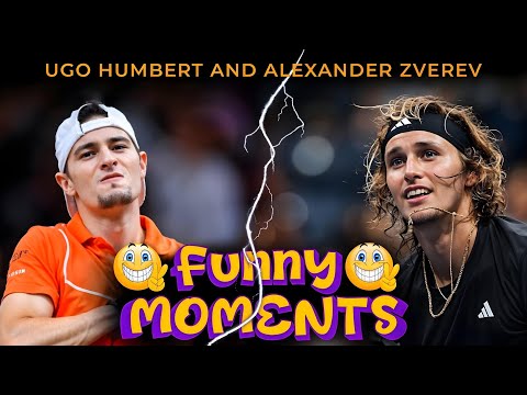 Ugo Humbert and Alexander Zverev Funny Moments | Tennis | Topspin Orbit