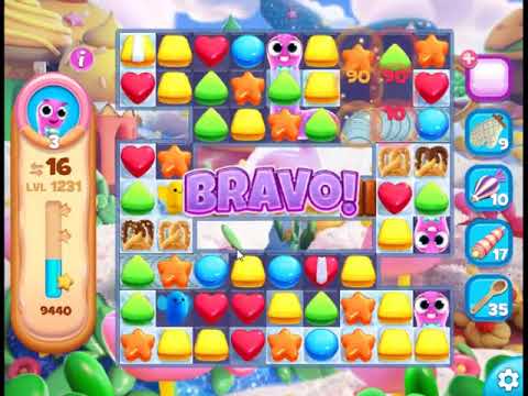 Cookie Jam Blast Level 1231 - NO BOOSTERS 🍪 | SKILLGAMING ✔️