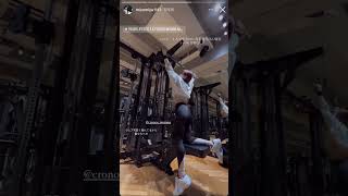 モデル みゆみゆ(桜井美悠) ジム トレーニング動画 #shorts