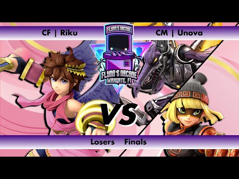 Flynn's Arcade 081 Losers Final - CF | Riku (Pit) vs CM | Unova (Ridley Min Min) SSBU Tournament