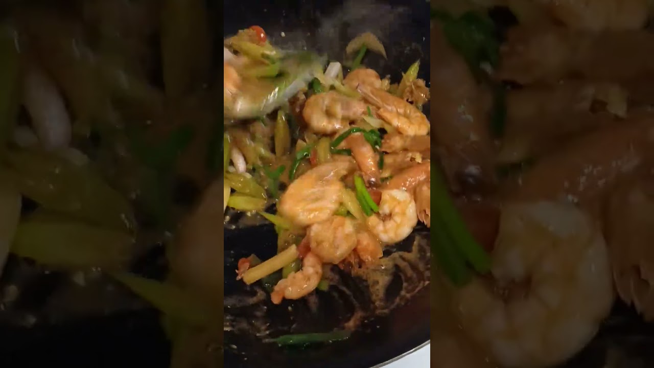 #asmr #stirfry #shrimp #delicious  #yummy  @majayvlogsmajay3524