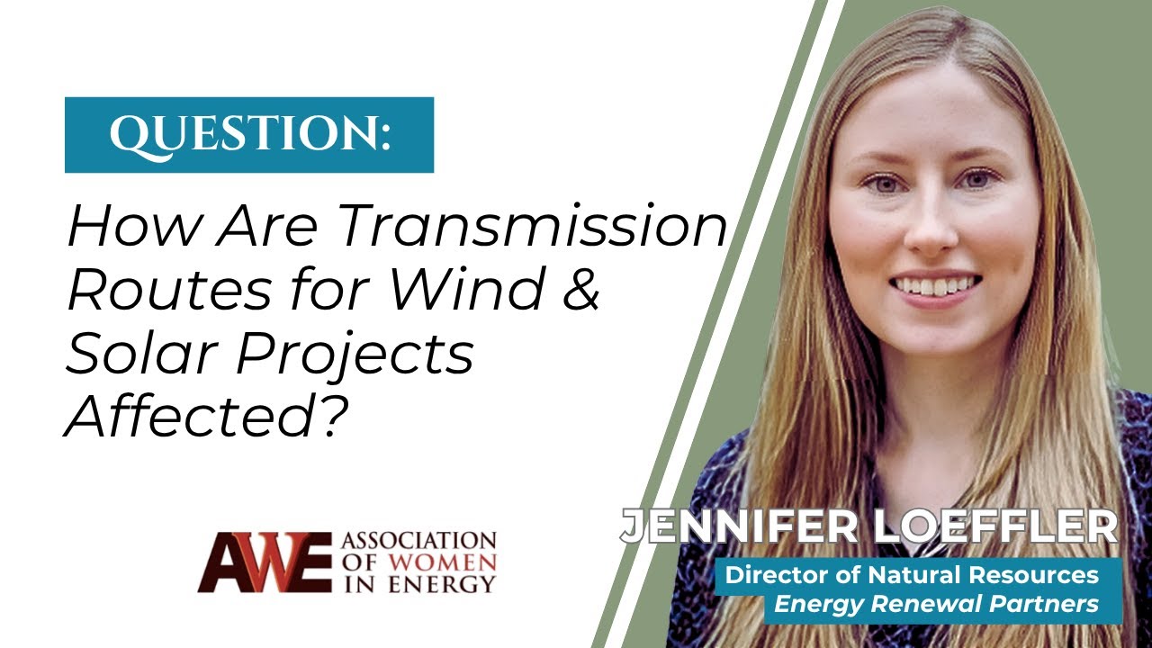 Are transmission routes connected to wind/solar projects that cross BLM land affected?