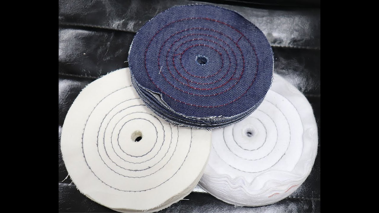 Massas e rodas para polir