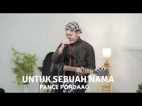 UNTUK SEBUAH NAMA - PANCE PONDAAG | COVER BY SIHO LIVE ACOUSTIC