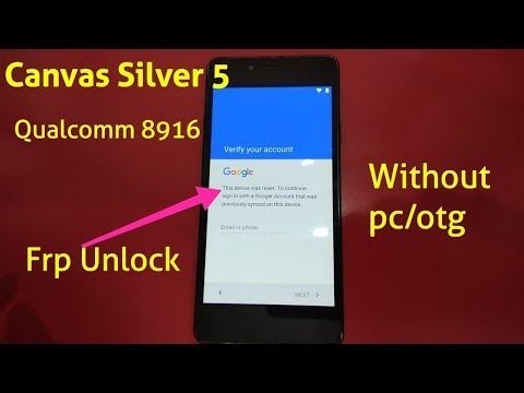 Micromax Canvas Silver 5 (Q450) FRP Reset, Without Pc Easy Trick
