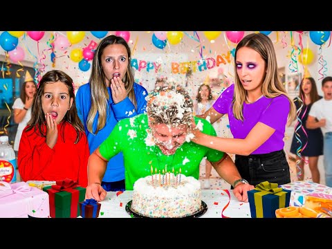 AURORA DISCOVERS THAT LAURA’S EVIL TWIN SISTER RUINS DAD MIKE’S BIRTHDAY!